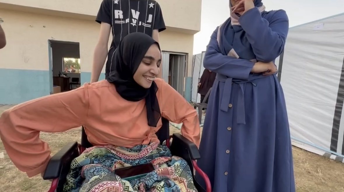 A young woman supported by our team.